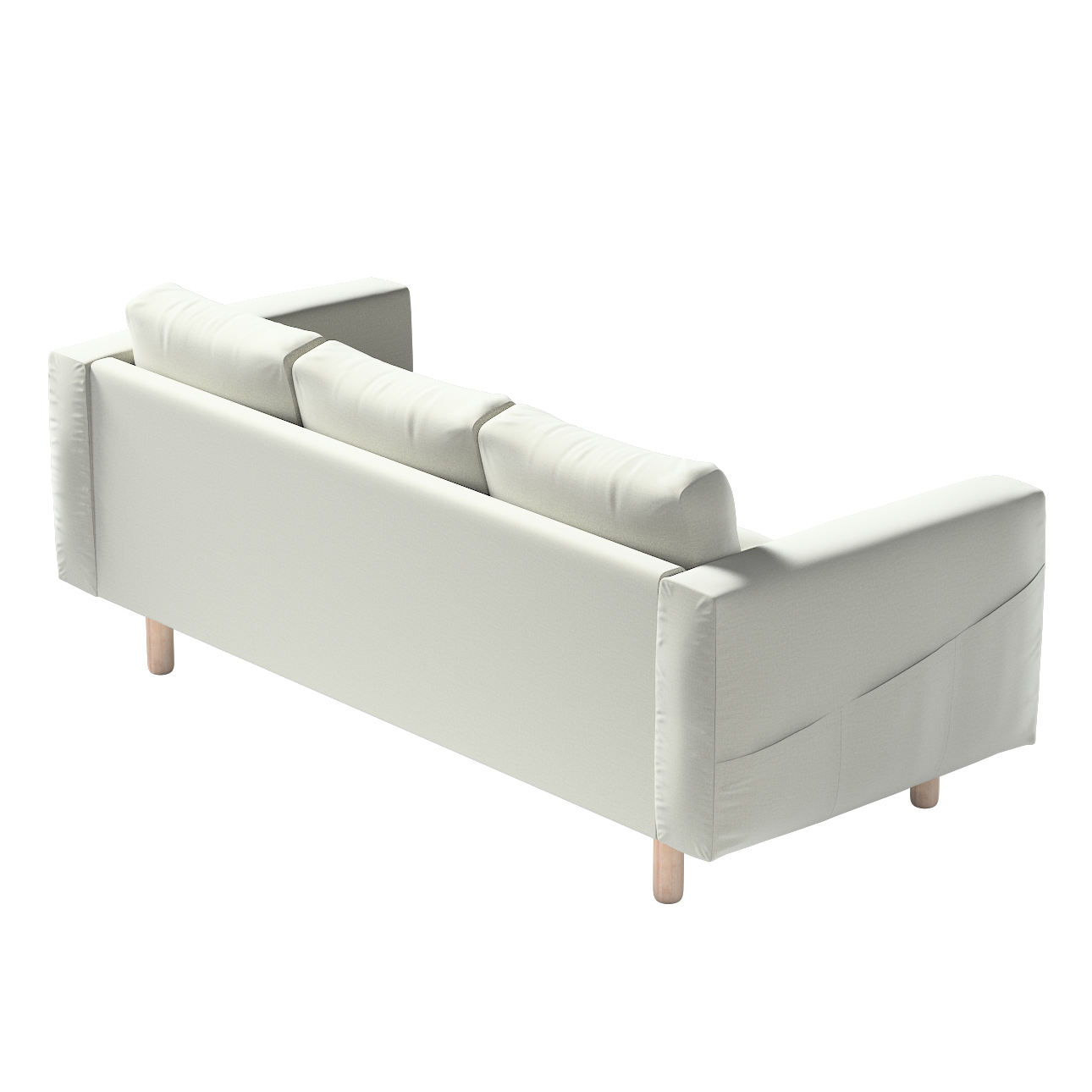 Bezug für Norsborg 3-Sitzer Sofa, mintgrün, Norsborg 3-Sitzer Sofabezug, In günstig online kaufen