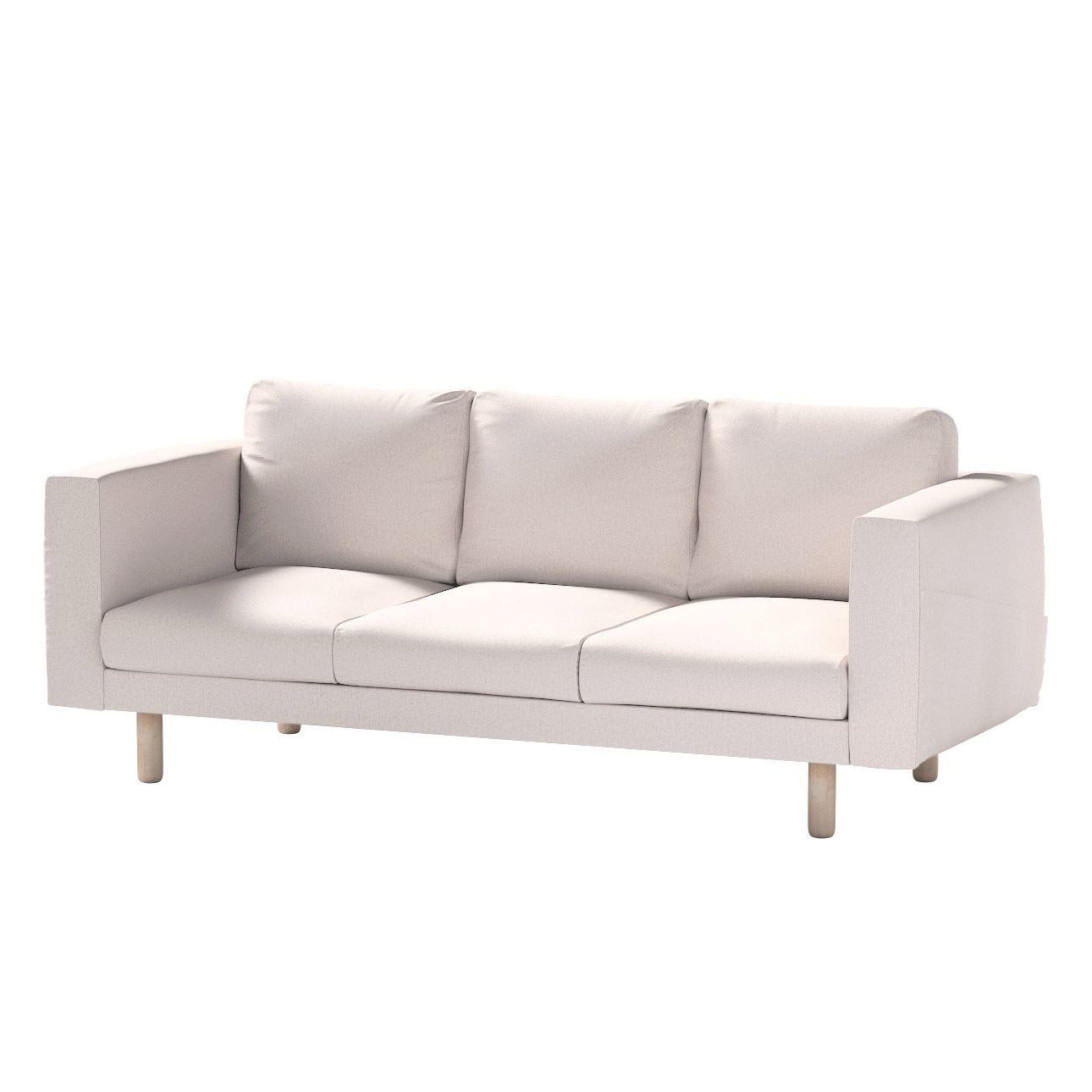 Bezug für Norsborg 3-Sitzer Sofa, hellbeige, Norsborg 3-Sitzer Sofabezug, M günstig online kaufen