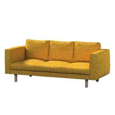 Norsborg 3-seat sofa cover, honey, 144-88, Norsborg 3-seat sofa