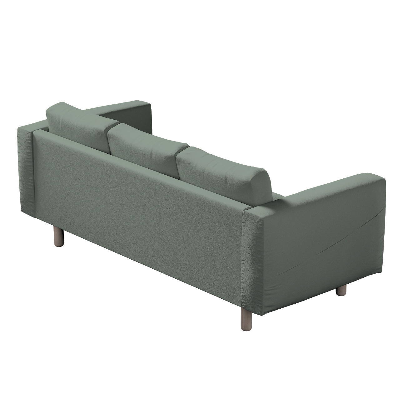 Bezug für Norsborg 3-Sitzer Sofa, zielony, Norsborg 3-Sitzer Sofabezug, Bou günstig online kaufen