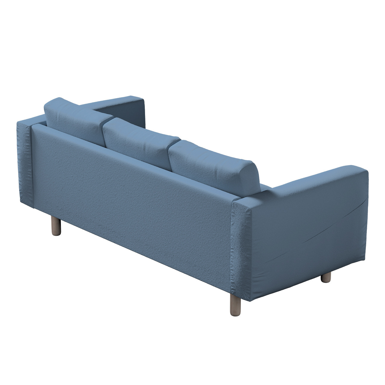 Bezug für Norsborg 3-Sitzer Sofa, niebieski, Norsborg 3-Sitzer Sofabezug, B günstig online kaufen