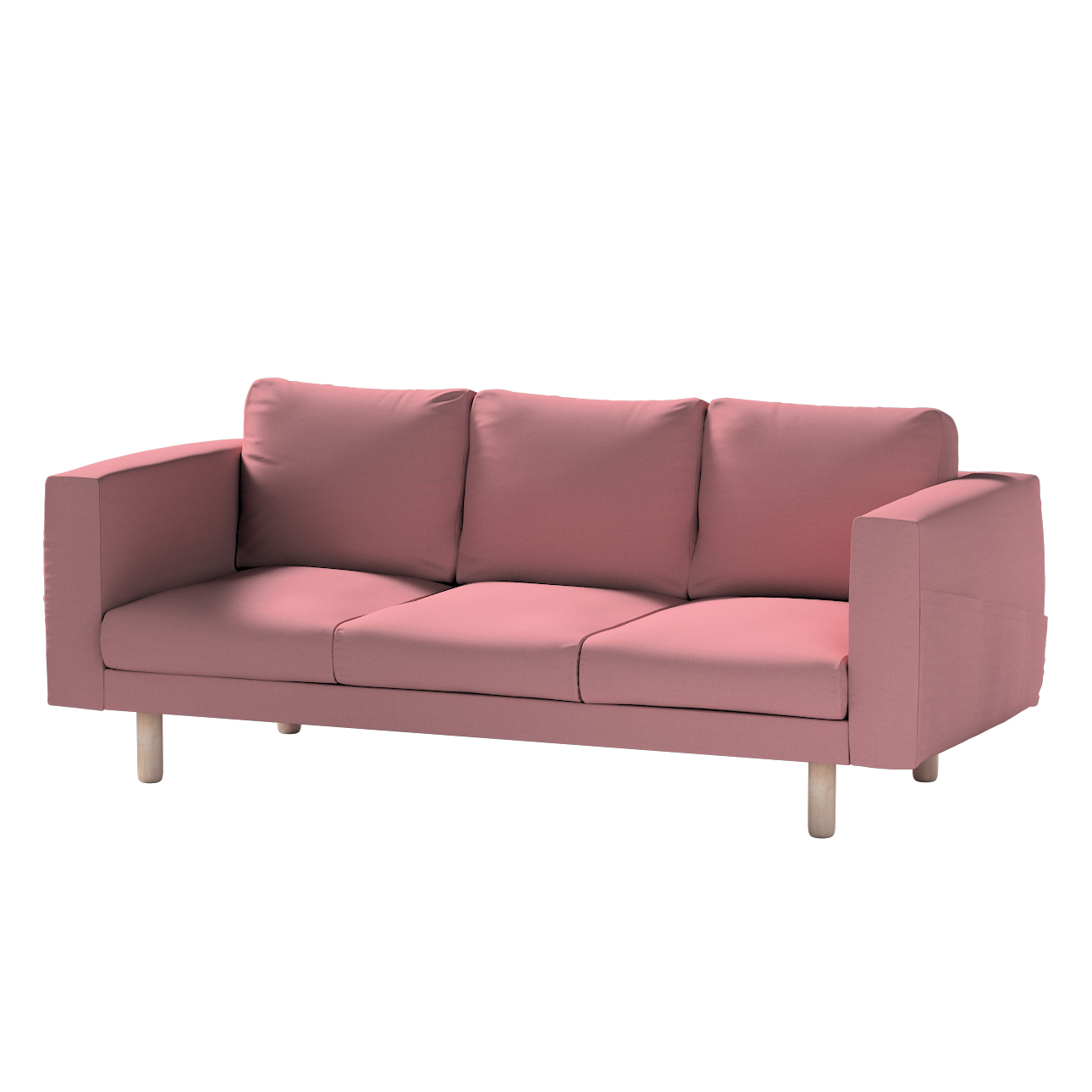 Bezug für Norsborg 3-Sitzer Sofa, altrosa, Norsborg 3-Sitzer Sofabezug, Cot günstig online kaufen