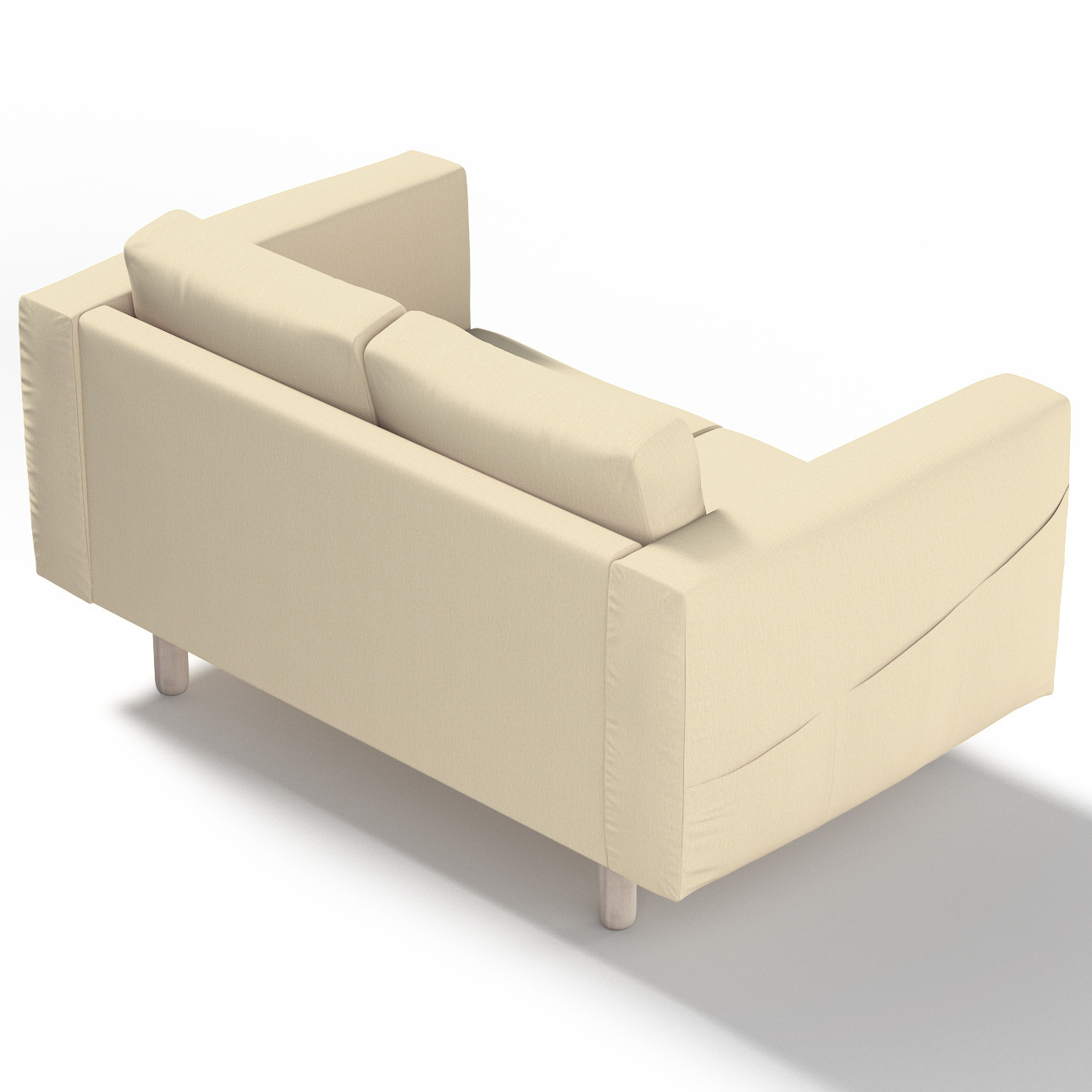 Bezug für Norsborg 2-Sitzer Sofa, vanille, Norsborg 2-Sitzer Sofabezug, Che günstig online kaufen