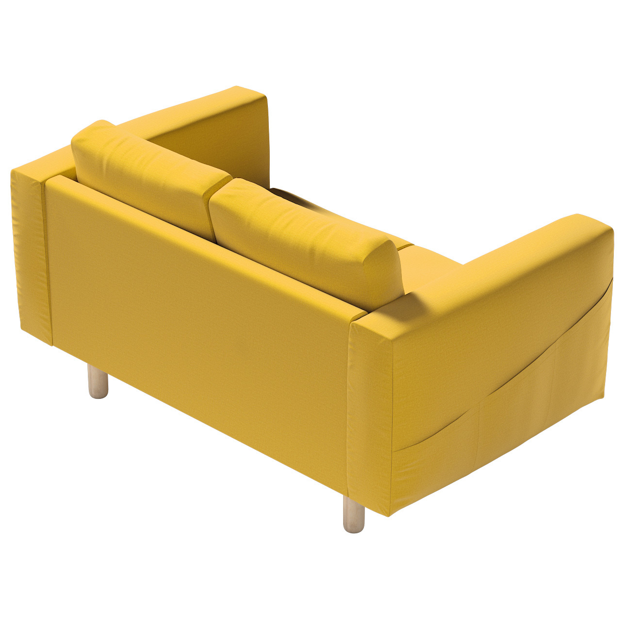 Bezug für Norsborg 2-Sitzer Sofa, honiggelb, Norsborg 2-Sitzer Sofabezug, I günstig online kaufen