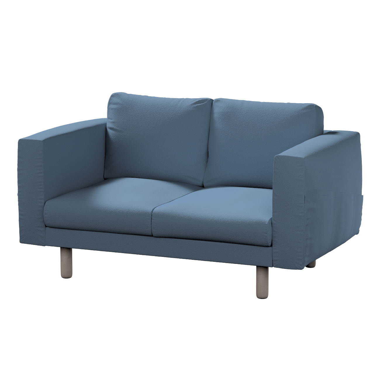 Bezug für Norsborg 2-Sitzer Sofa, niebieski, Norsborg 2-Sitzer Sofabezug, B günstig online kaufen