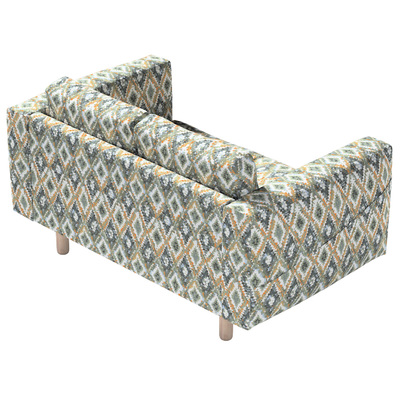 Pokrowiec na sofę Norsborg 2-osobową 153 x 88 x 85 cm w kolekcji Cosy Home, tkanina: 145-38