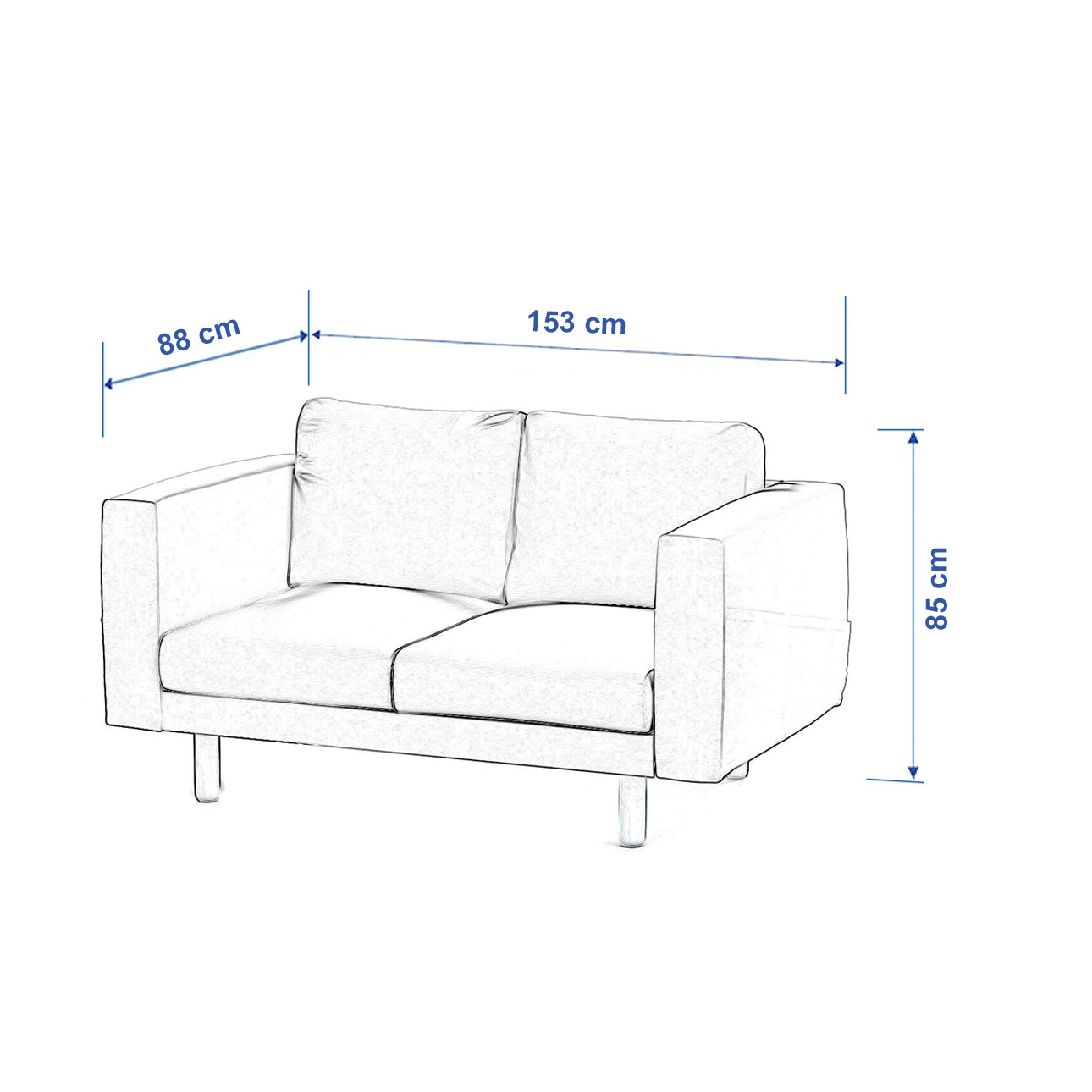 Potah na pohovku IKEA Norsborg 2-místná