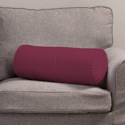 Cylinderpude med folder Ø 20 x 50 cm fra kollektionen Cotton Panama, Stof: 702-32