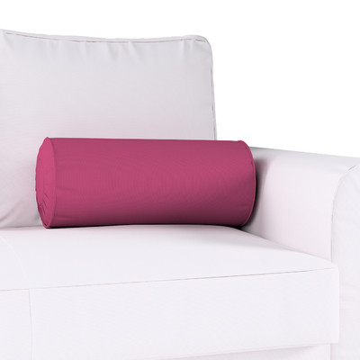 Cylinderpude med folder Ø 20 x 50 cm fra kollektionen Cotton Panama, Stof: 702-32