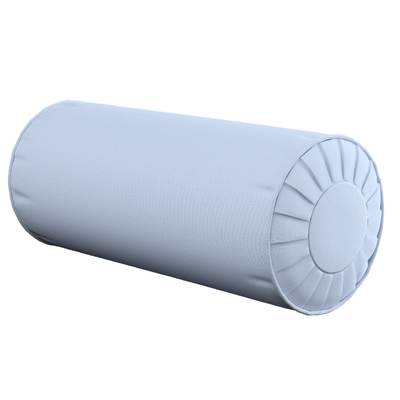 Bolster cushion with pleats