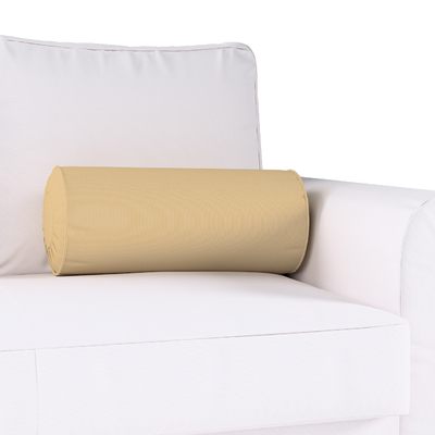 Cylinderpude med folder Ø 20 x 50 cm fra kollektionen Cotton Panama, Stof: 702-47