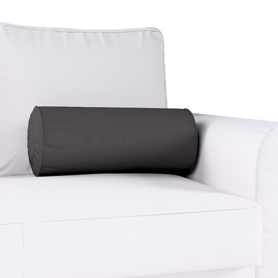 Cylinderpude med folder Ø 20 x 50 cm fra kollektionen Cotton Panama, Stof: 702-50