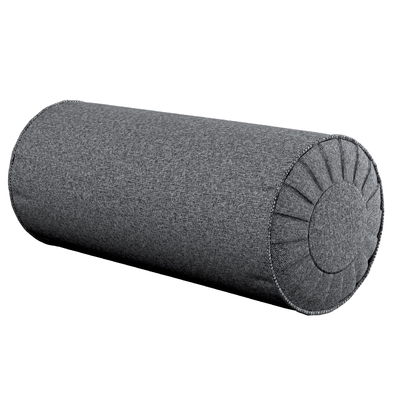 Cylinderpude med folder