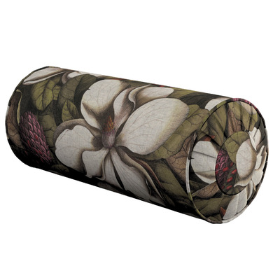 Cylinderpude med folder Ø 20 x 50 cm fra kollektionen Gardenia, Stof: 144-24