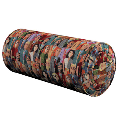 Cylinderpude med folder