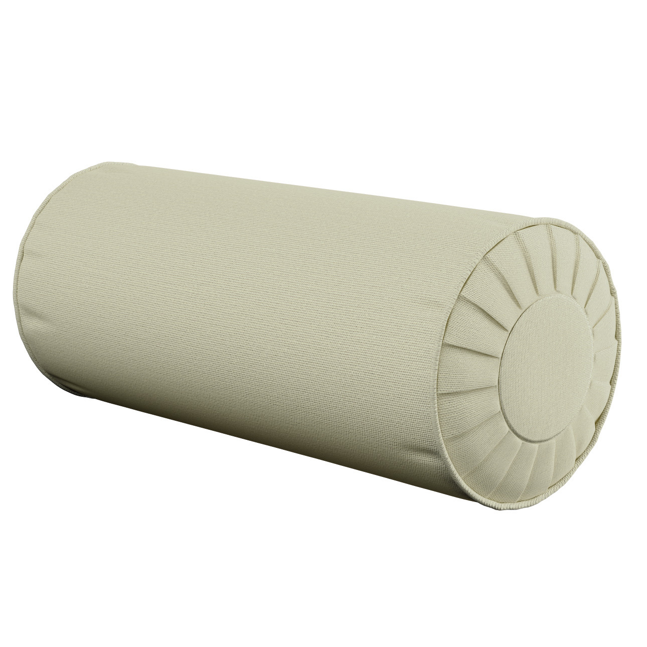 Nackenrolle mit Falten, taupe, Ø 20 x 50 cm, Loneta (133-05) günstig online kaufen