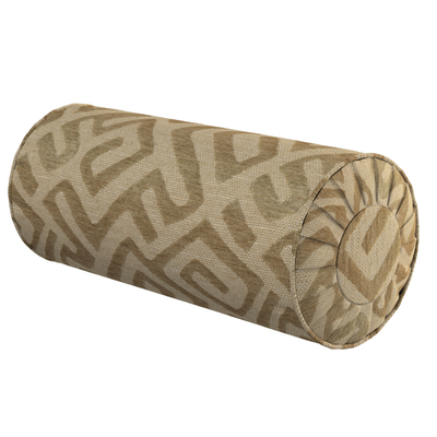Cylinderpude med folder