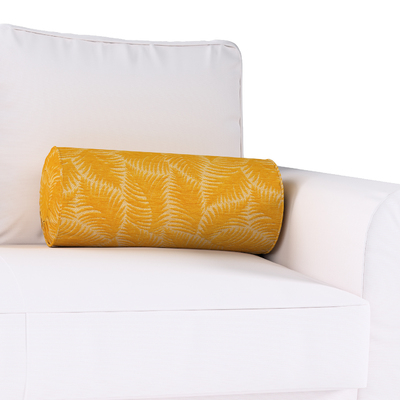 Cylinderpude med folder Ø 20 x 50 cm fra kollektionen Cosy Home, Stof: 144-88