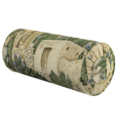 Cylinderpude med folder