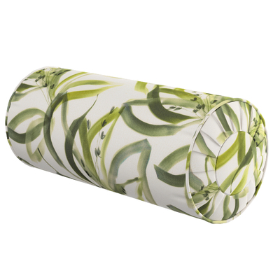 Bolster cushion with pleats