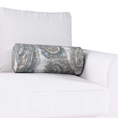 Hengerpárna hajtás díszítéssel Ø 20 x 50 cm a kollekcióból Cosy Home, Dekoranyag: 145-33