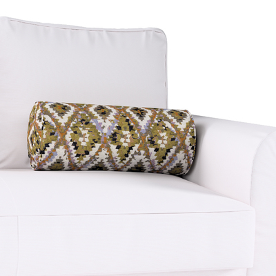Hengerpárna hajtás díszítéssel Ø 20 x 50 cm a kollekcióból Cosy Home, Dekoranyag: 145-37