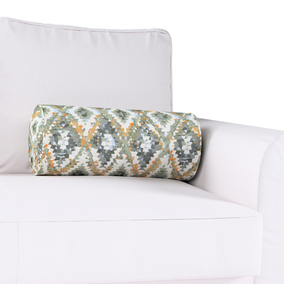 Hengerpárna hajtás díszítéssel Ø 20 x 50 cm a kollekcióból Cosy Home, Dekoranyag: 145-38
