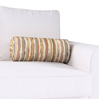 Hengerpárna hajtás díszítéssel Ø 20 x 50 cm a kollekcióból Cosy Home, Dekoranyag: 145-41