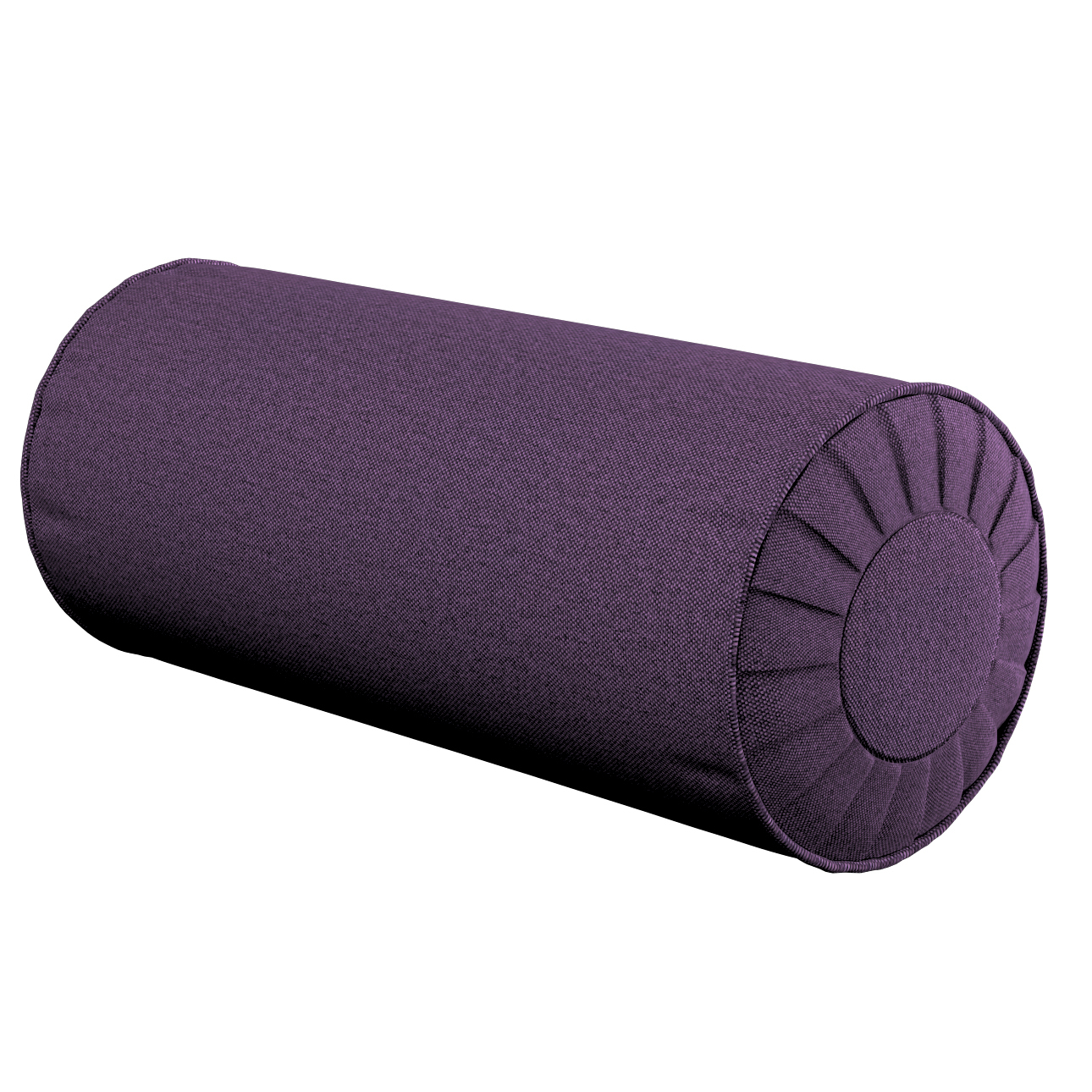 Nackenrolle mit Falten, violett, Ø 20 x 50 cm, Etna (161-27) günstig online kaufen
