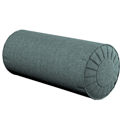 Cylinderpude med folder Ø 20 x 50 cm fra kollektionen City, Stof: 704-85