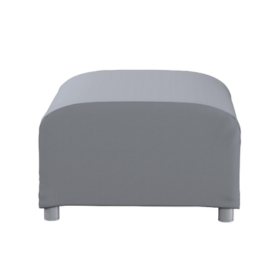 Klippan betræk fodskammel 53 X 53 X 32 CM fra kollektionen Cotton Panama, Stof: 702-46