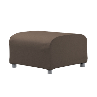 Pokrowiec na podnóżek Klippan 53 x 53 x 32 cm w kolekcji Etna, tkanina: 705-08