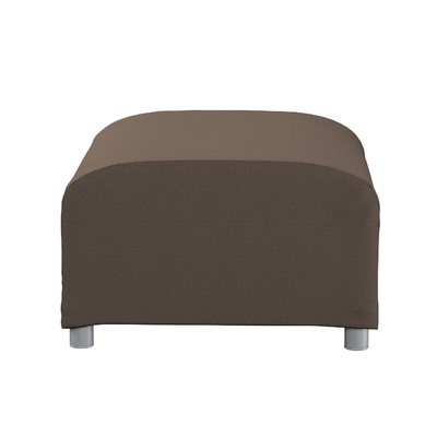 Pokrowiec na podnóżek Klippan 53 x 53 x 32 cm w kolekcji Etna, tkanina: 705-08