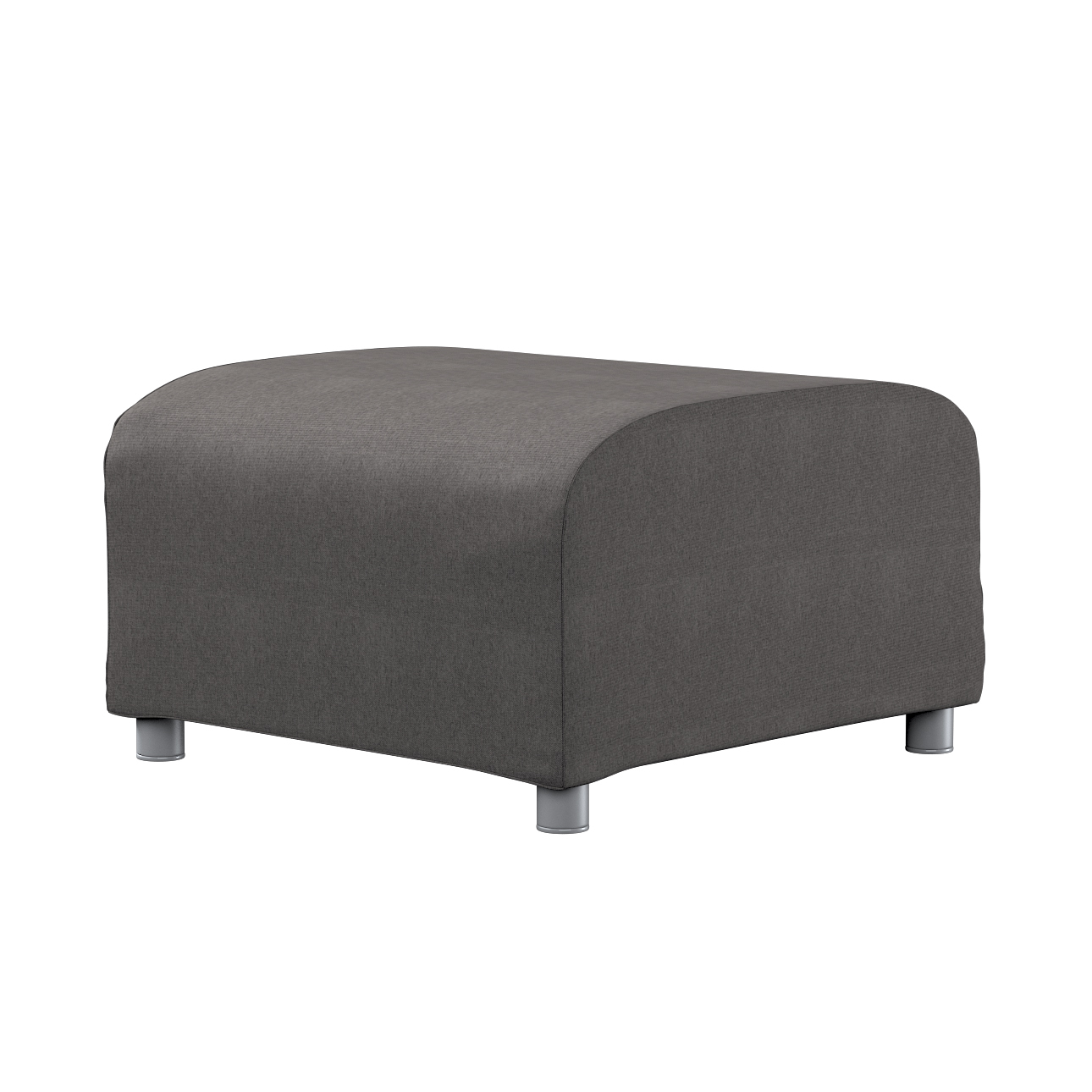 Bezug für Klippan Hocker, dunkelgrau, Husse, Klippan Hocker, Etna (705-35) günstig online kaufen