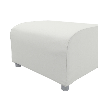 Klippan betræk fodskammel 53 X 53 X 32 CM fra kollektionen Etna, Stof: 705-90
