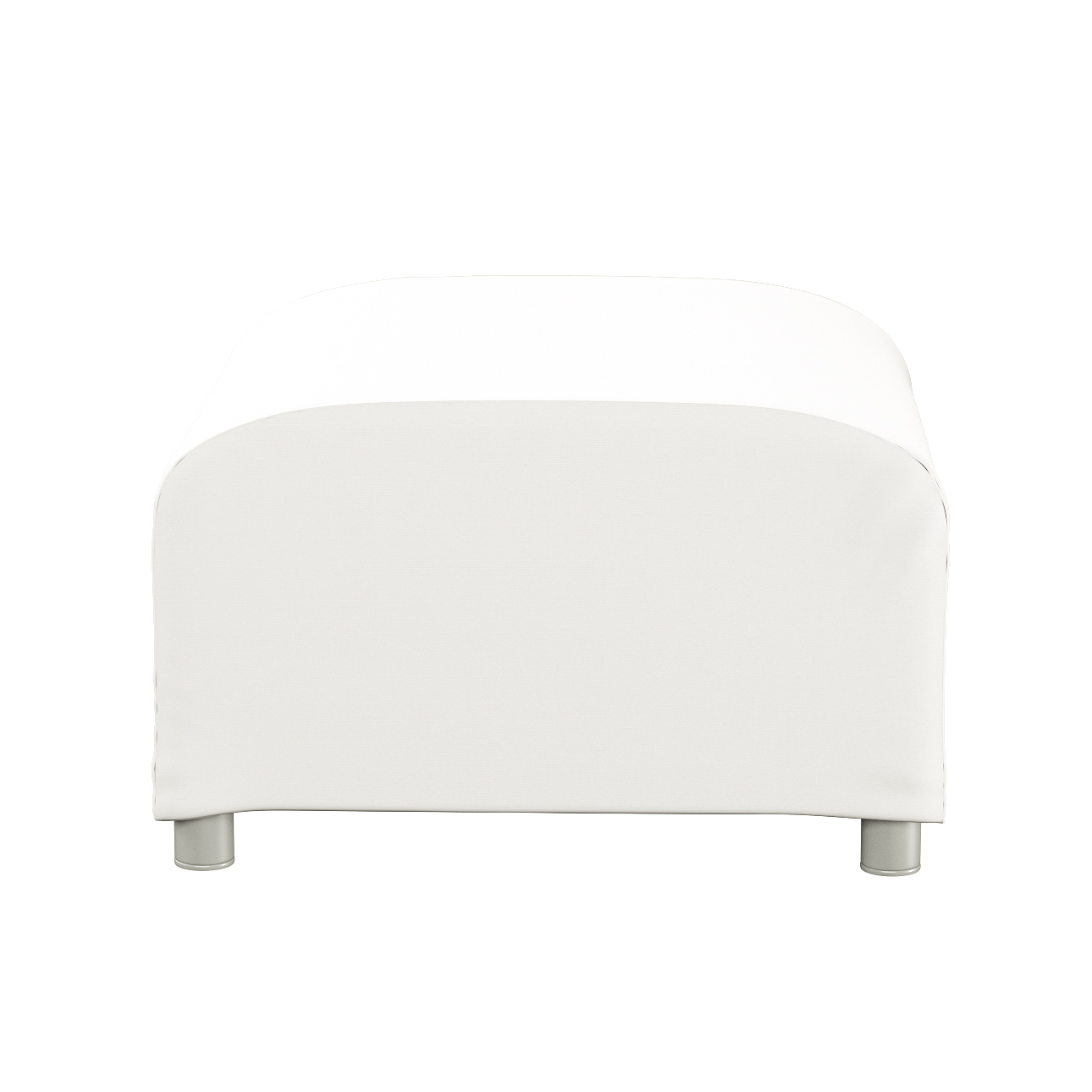 Bezug für Klippan Hocker, weiss, Husse, Klippan Hocker, Cotton Panama (702- günstig online kaufen