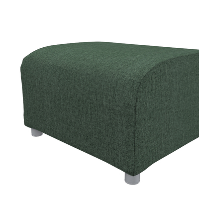 Klippan betræk fodskammel 53 X 53 X 32 CM fra kollektionen City, Stof: 704-81