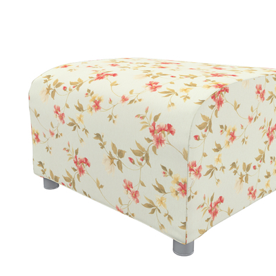 Klippan betræk fodskammel 53 X 53 X 32 CM fra kollektionen Londres, Stof: 143-89