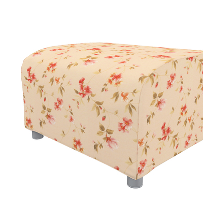 Pokrowiec na podnóżek Klippan 53 x 53 x 32 cm w kolekcji Londres, tkanina: 143-88