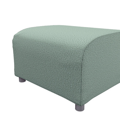 Housse pour repose-pieds Klippan 53 x 53 x 32 cm dans la collection Madrid, Tissu: 162-04