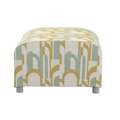 Klippan betræk fodskammel 53 X 53 X 32 CM fra kollektionen Cosy Home, Stof: 144-91