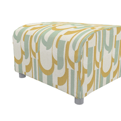 Klippan betræk fodskammel 53 X 53 X 32 CM fra kollektionen Cosy Home, Stof: 144-91
