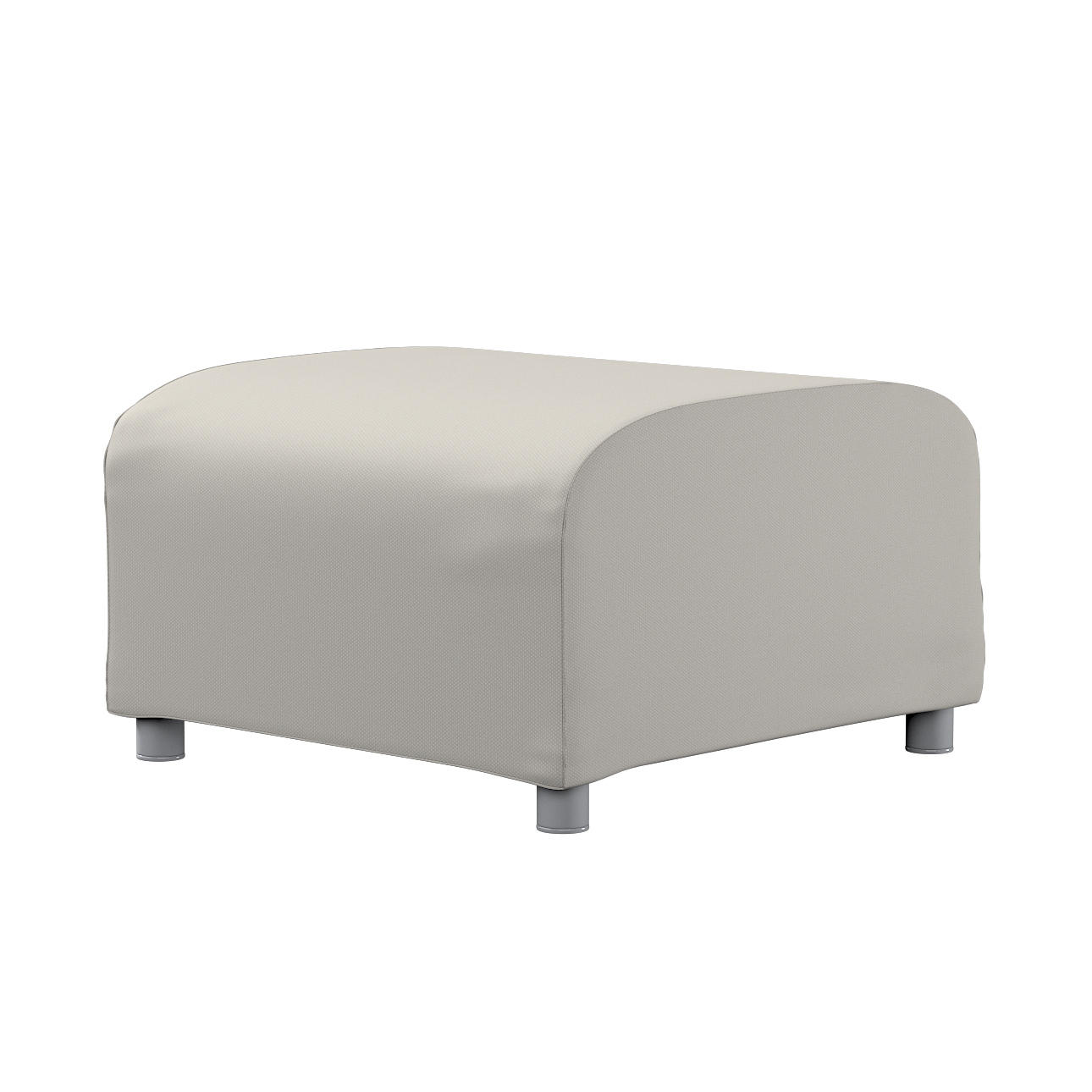Bezug für Klippan Hocker, grau, Husse, Klippan Hocker, Living II (162-00) günstig online kaufen