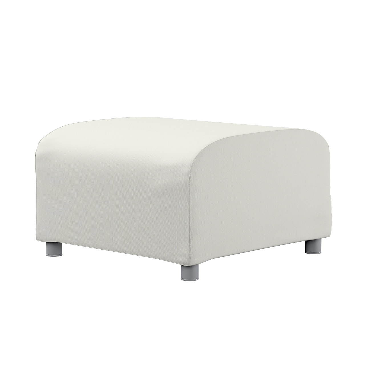 Bezug für Klippan Hocker, hellgrau, Husse, Klippan Hocker, Living II (162-0 günstig online kaufen