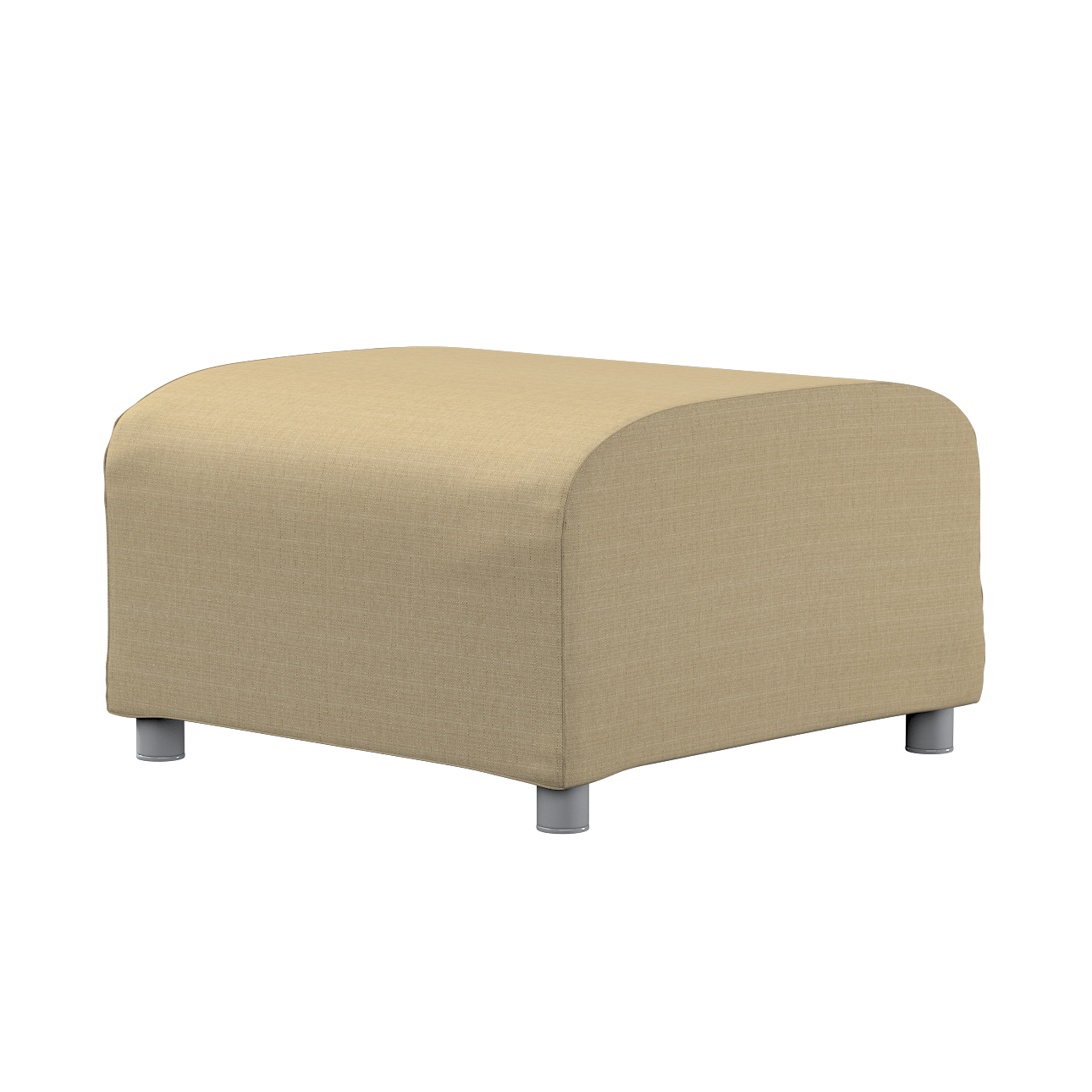 Bezug für Klippan Hocker, dunkelbeige, Husse, Klippan Hocker, Living II (16 günstig online kaufen