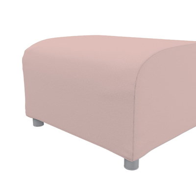 Klippan betræk fodskammel 53 X 53 X 32 CM fra kollektionen Teddy, Stof: 702-84