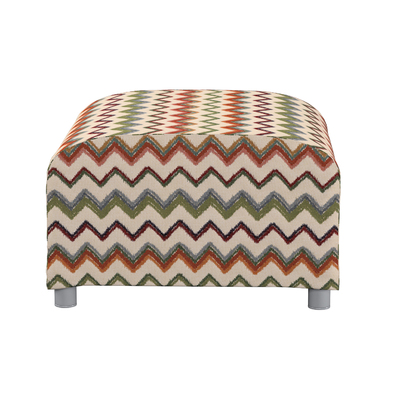 Klippan betræk fodskammel 53 X 53 X 32 CM fra kollektionen Cosy Home, Stof: 145-36