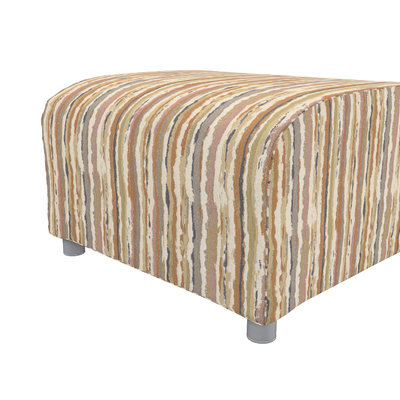Klippan betræk fodskammel 53 X 53 X 32 CM fra kollektionen Cosy Home, Stof: 145-41