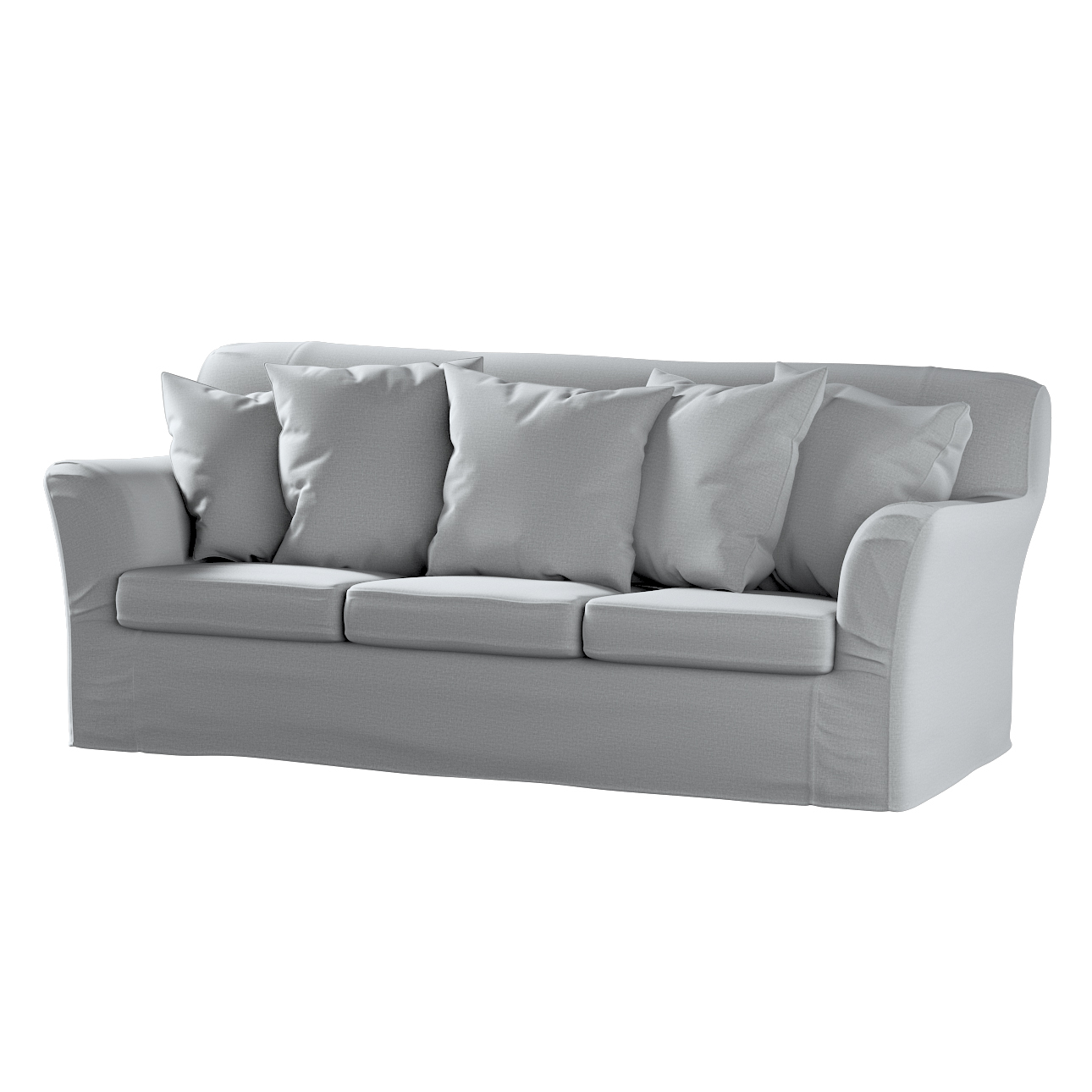 Bezug für Tomelilla 3-Sitzer Sofa nicht ausklappbar, dunklegrau, Sofahusse, günstig online kaufen
