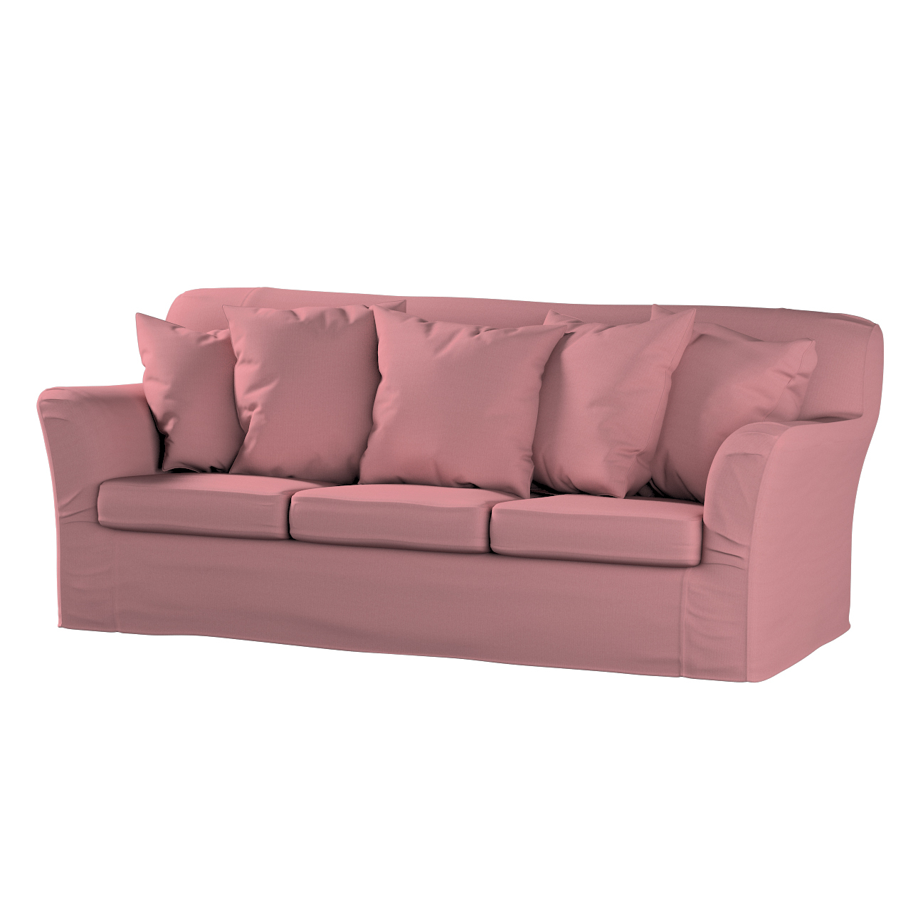 Bezug für Tomelilla 3-Sitzer Sofa nicht ausklappbar, altrosa, Sofahusse, To günstig online kaufen